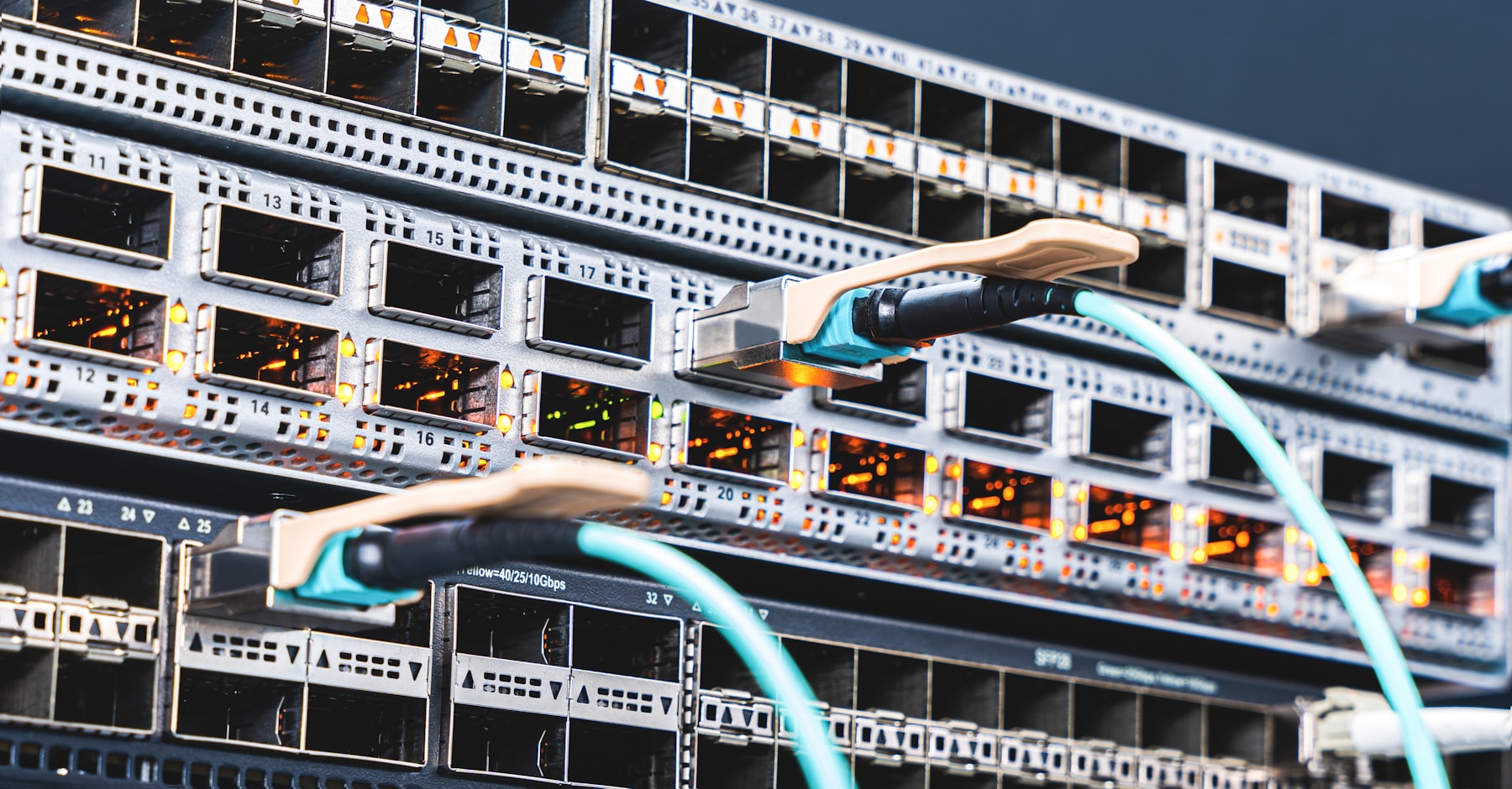 Network infrastructure representing telecommunications integration