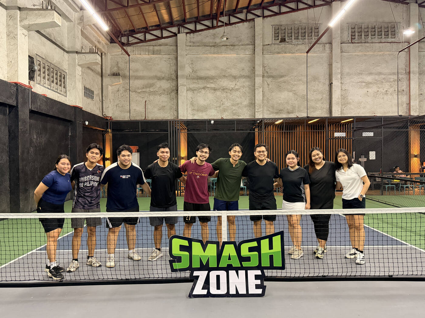 Cerena Solutions team enjoying a pickleball activity together in Tacloban City